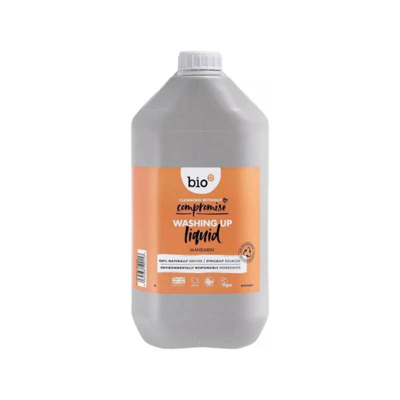 Bio D Mandarin Washing Up Liquid, 5Lt