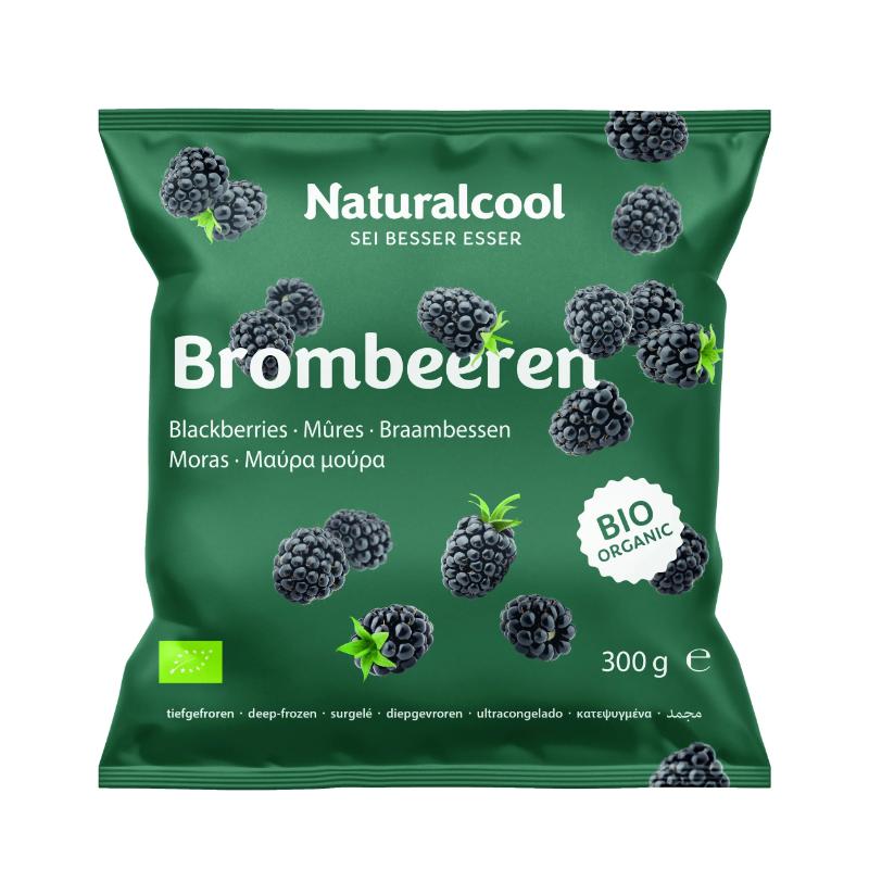 Natural Cool Organic Blackberries, 300g