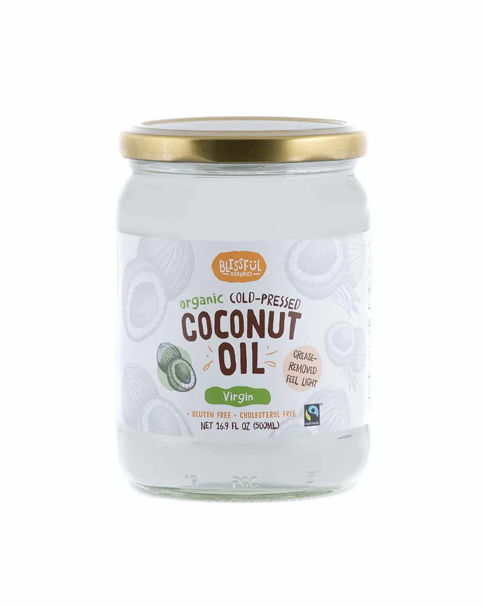 Blissful Cold Pressed Organic Virgin Coconut Oil