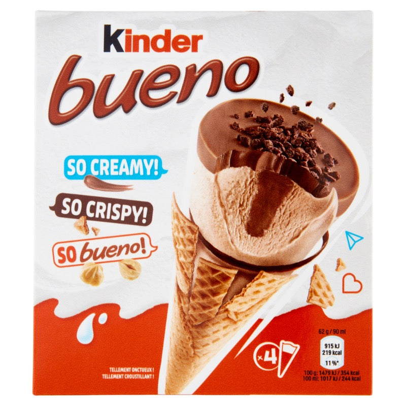 Kinder Bueno Ice Cream 4pcs, 248g