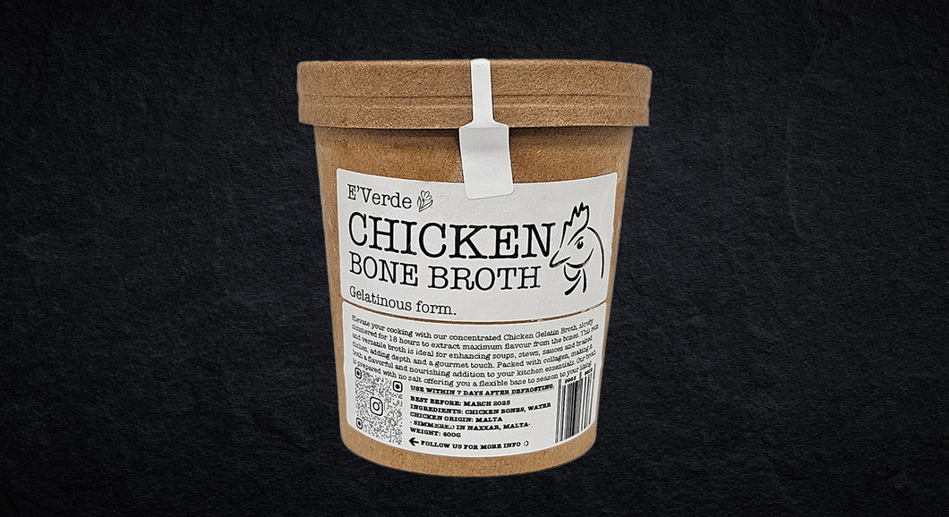 E'Verde Chicken Bone Broth, 400g