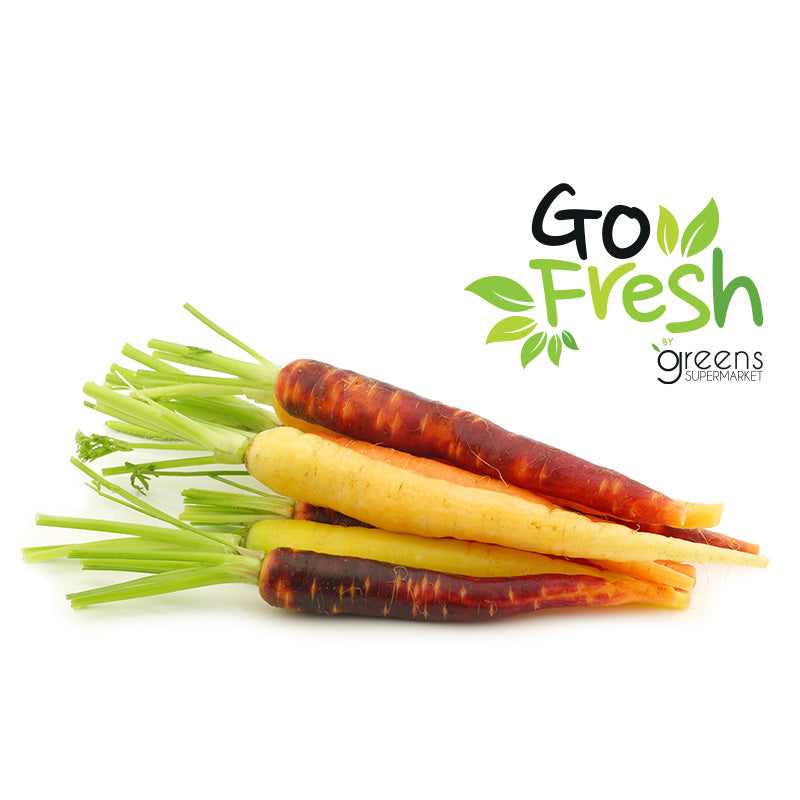 Fresh Colored Carrots, 500g