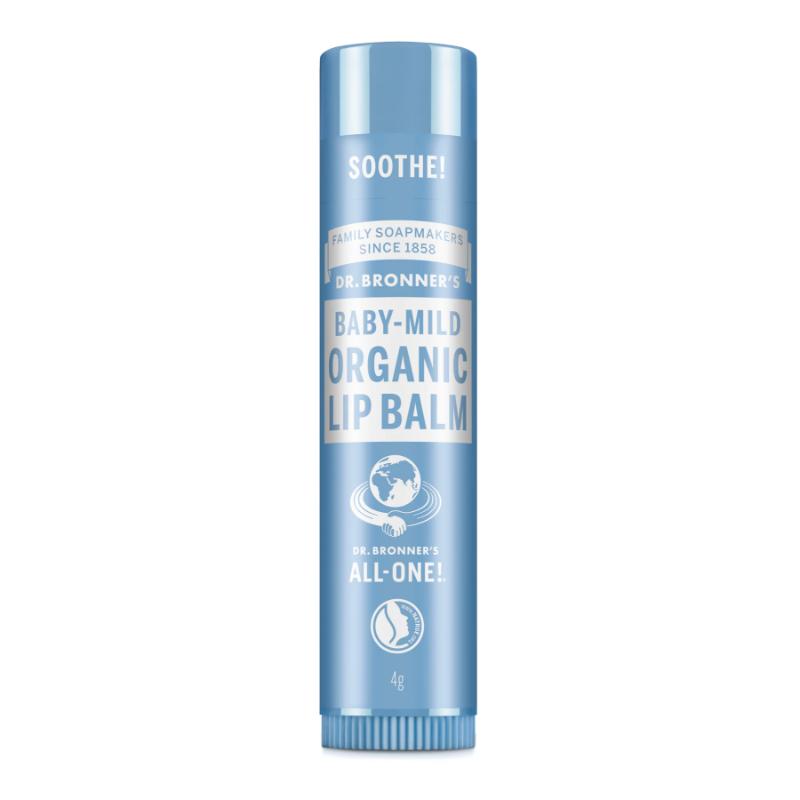 Dr. Bronner's Baby Mild Lip Balm, 4g