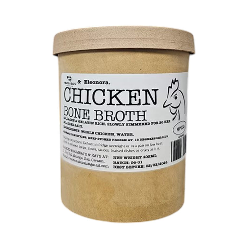 E'Verde Hand Made Chicken Bone Broth, 400g
