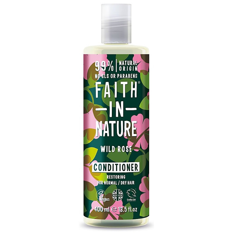 Faith In Nature Wild Rose Conditioner, 400ml