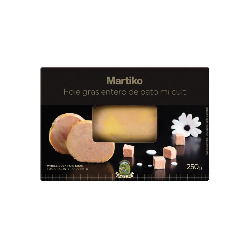 Martiko Cooked Whole Duck Foie Gras, 250g