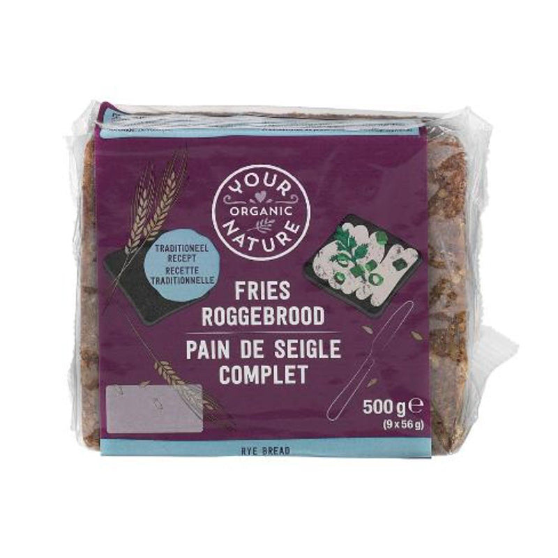 Your Organic Nature Frisian Rye Bread, 500g