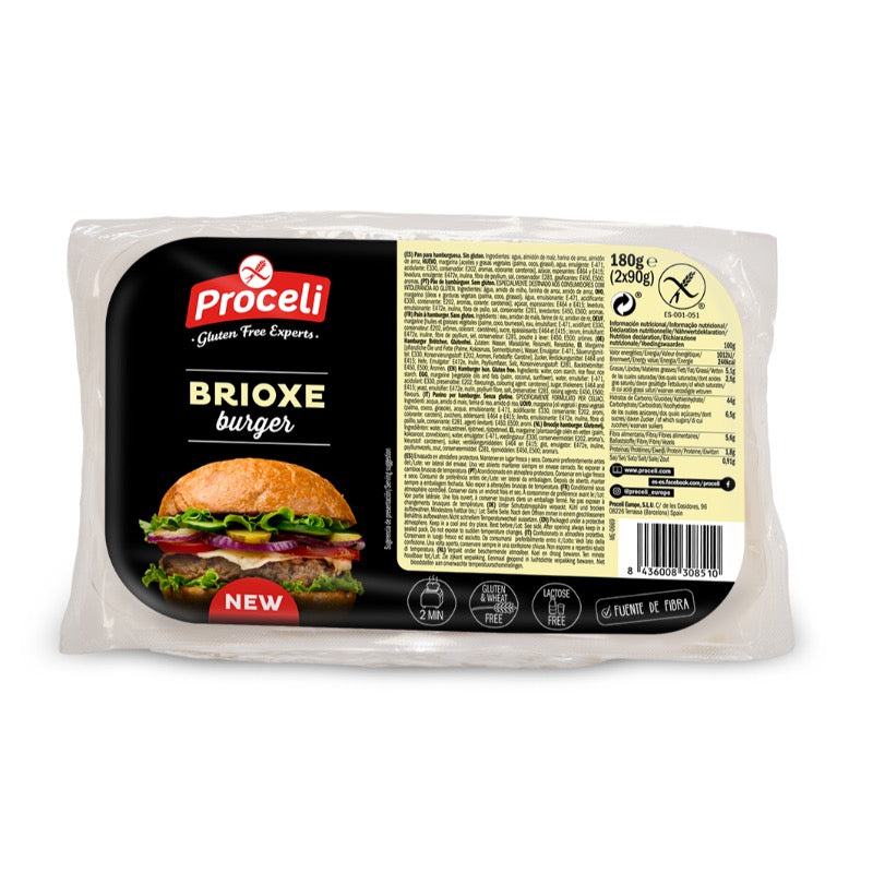Proceli Brioxe Burger GF, 2x 90g