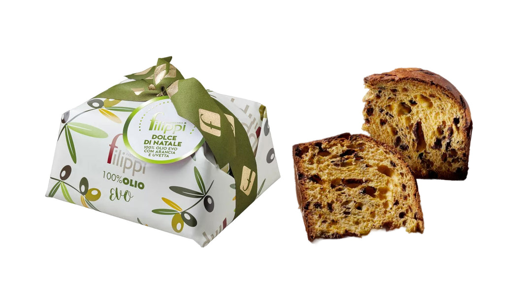 Filippi Panettone 100% Olive Oil, 1kg