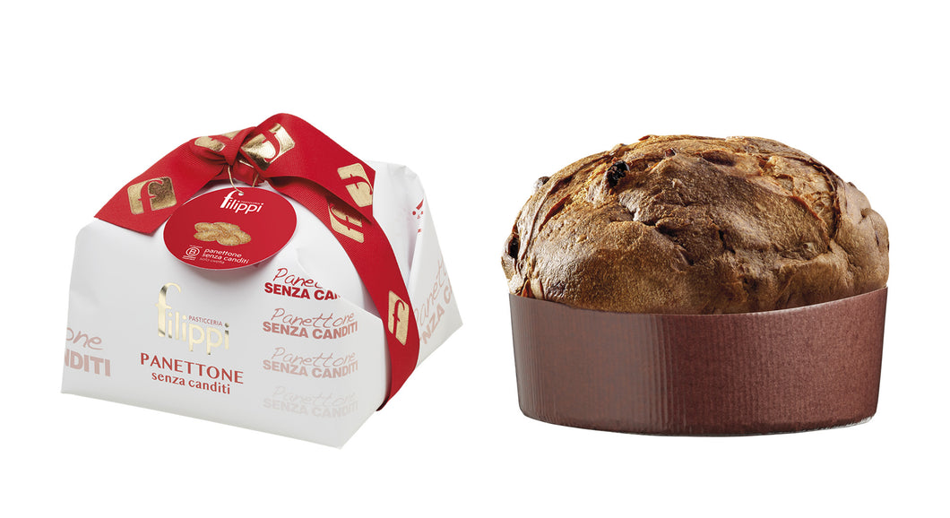 Filippi Panettone Damerino Panettone Without Candied Fruit, 1kg