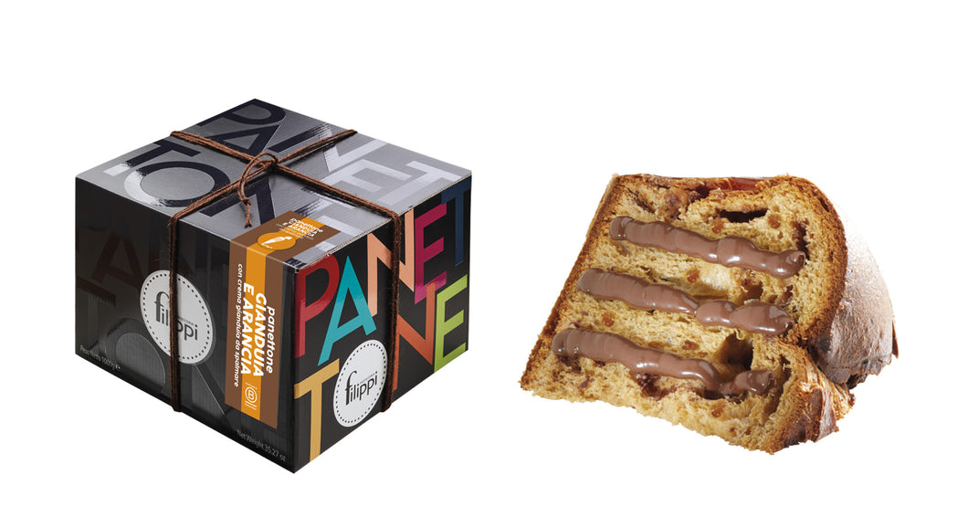 Filippi Panettone Gianduia & Orange, 1kg
