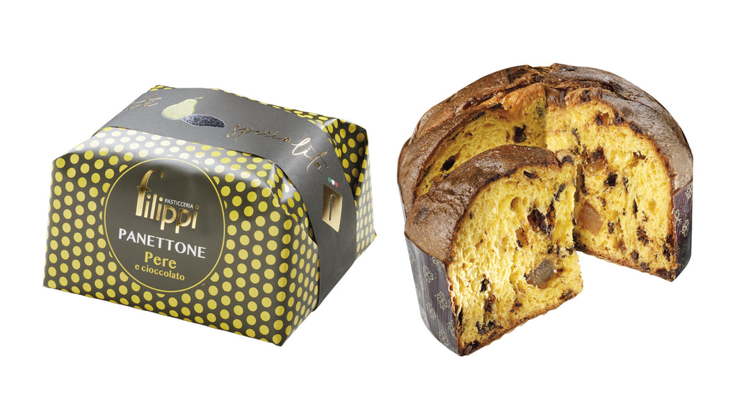 Filippi Panettone Pears & Chocolate, 1kg