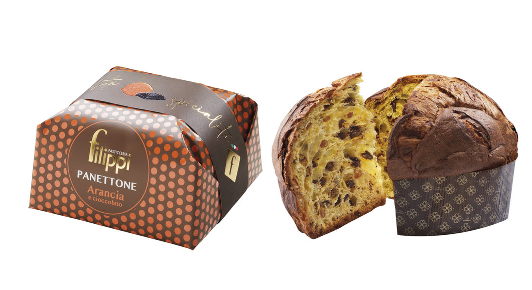 Filippi Panettone With Orange & Chocolate, 1kg