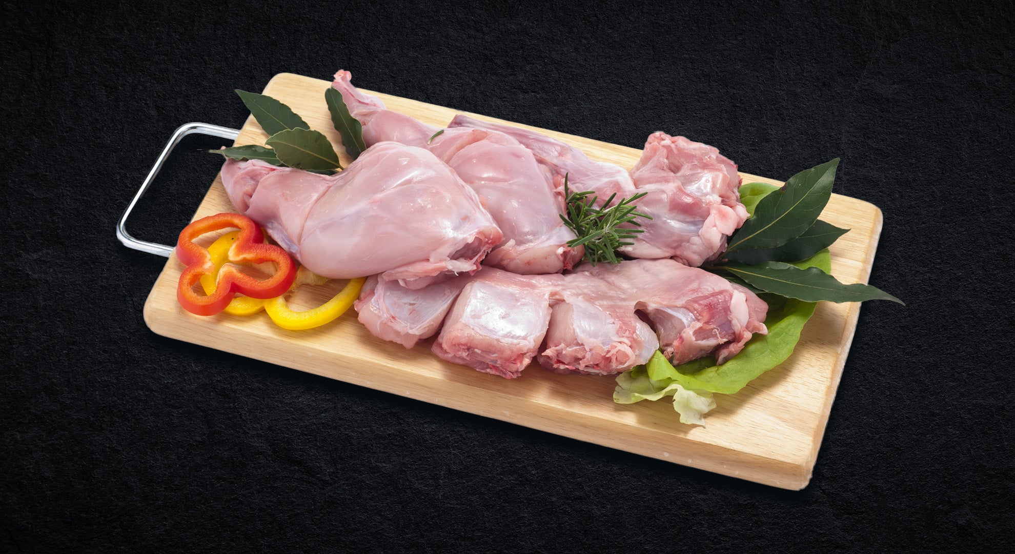Fresh Rabbit Chopped - Shop Now - Meats & Eats