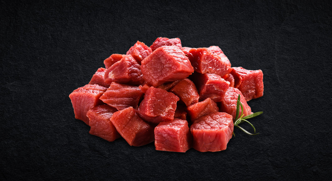 Fresh Diced Beef Knuckle, 500g