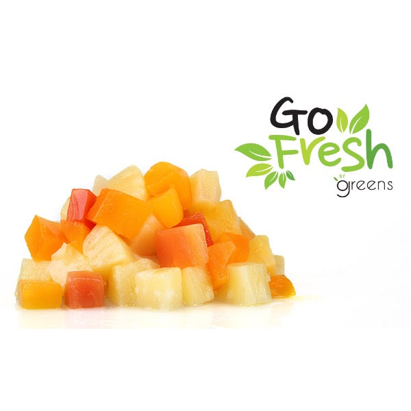 Fresh Mix Of Melon Cubed, 500g