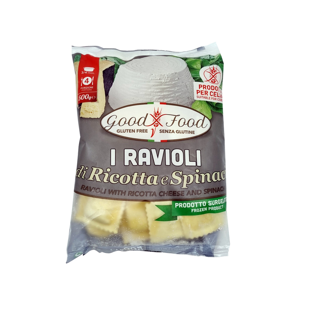 Good Food Ricotta & Spinach Ravioli 500g