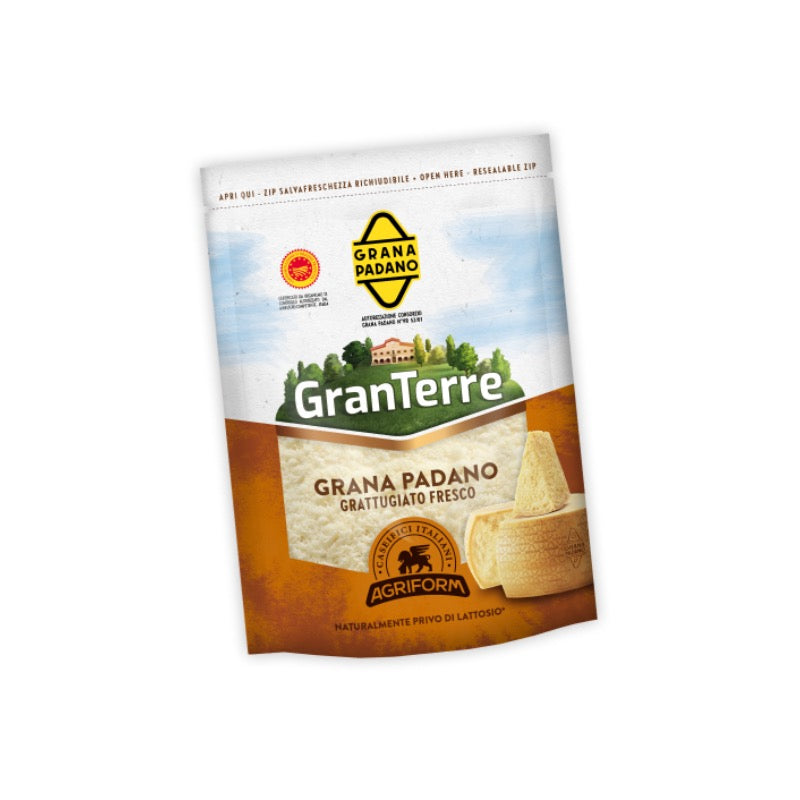 Agriform Grated Grana Padano, 100g