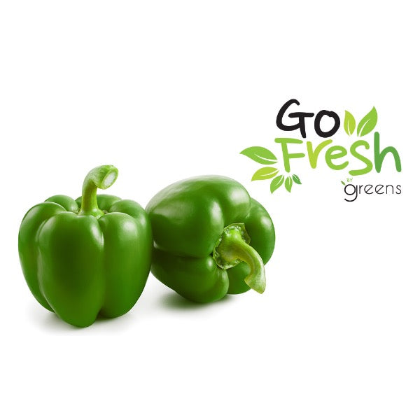 Fresh Green Peppers, 400g X 2