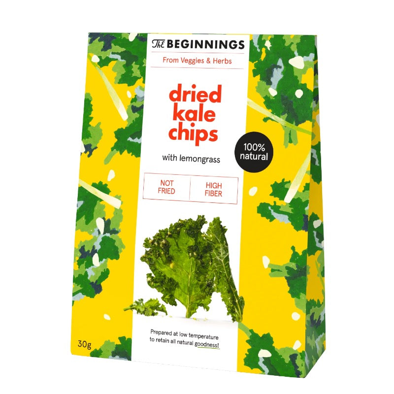 The Beginnings Dried Kale Chips, 30g