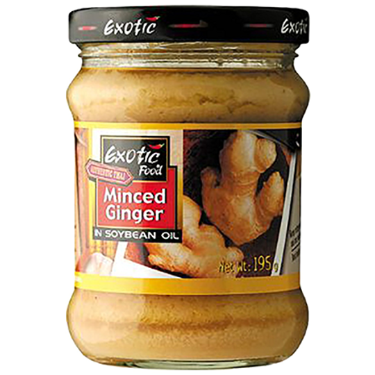 Exotic Food Minced Ginger 195g