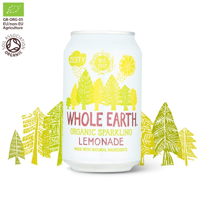 Whole Earth Organic Sparkling Lemonade Drink, 330ml