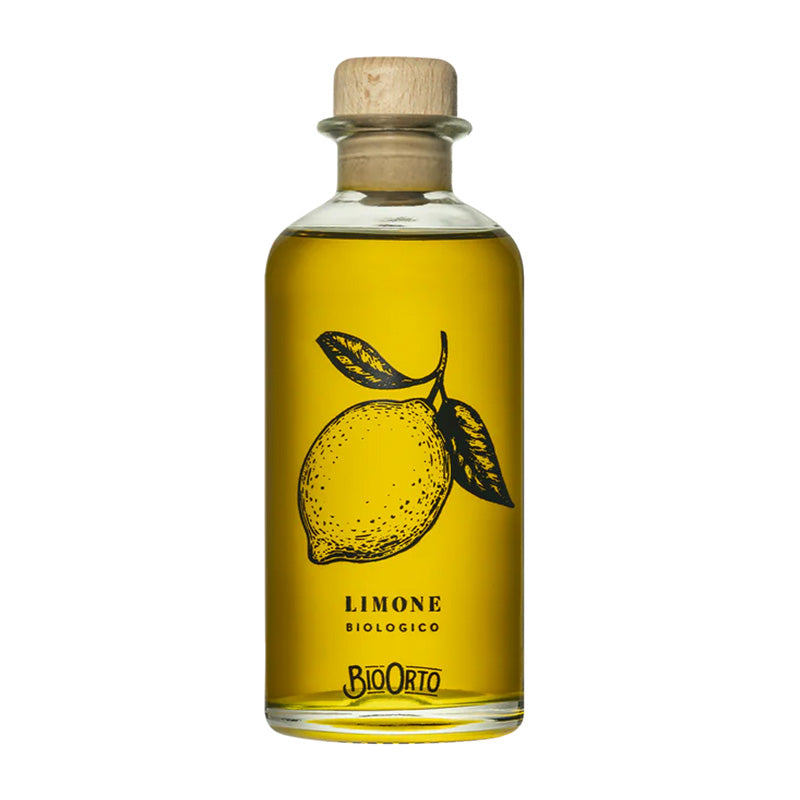 BioOrto Organic Lemon Flavoured Extra Virgin Olive Oil, 200ml