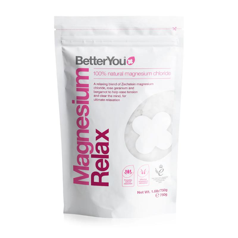 BetterYou Magnesium Relax Bath Flakes, 750g