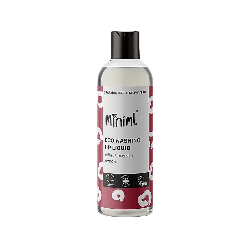 Miniml Washing Up Liquid Wild Rhubarb Lemon, 500ml