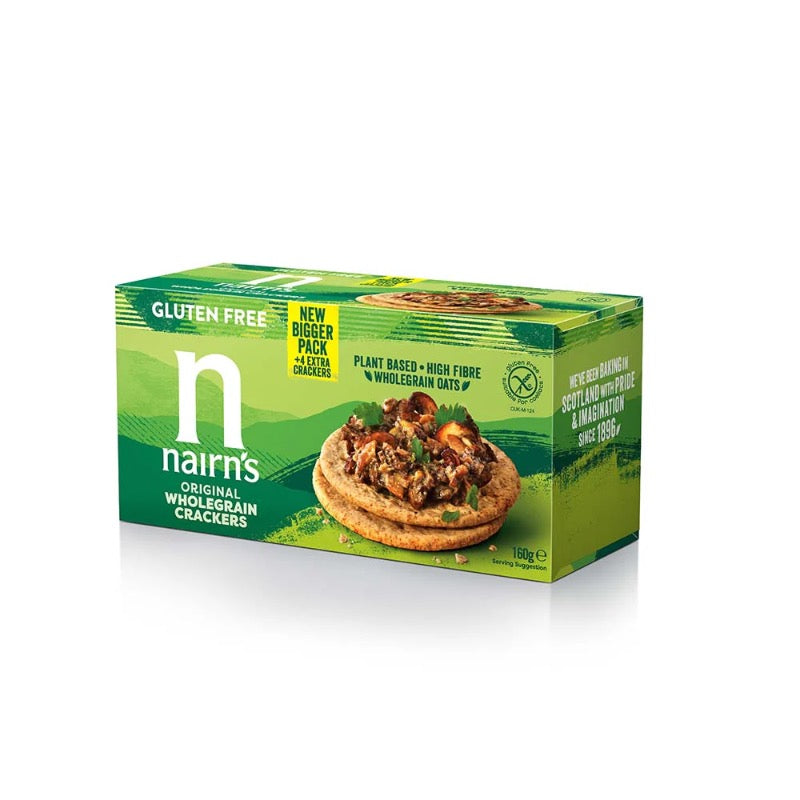 Nairn's Gluten Free Wholegrain Cracker, 160g