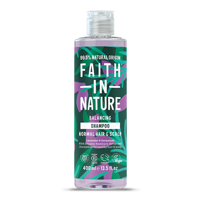 Faith In Nature Lavender & Geranium Shampoo, 400ml