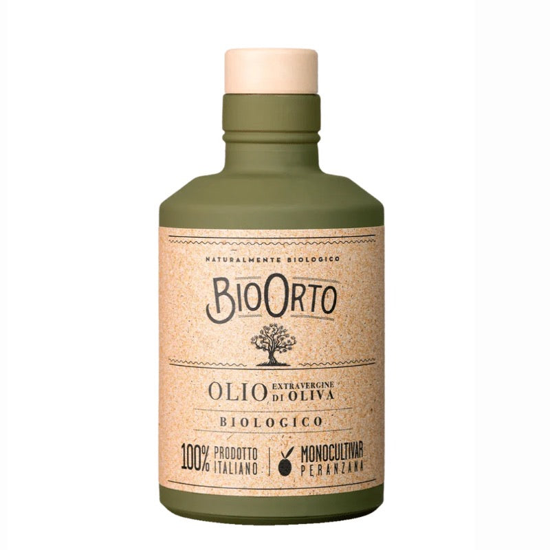 BioOrto Organic Extra Virgin Olive Oil Monocultivar Peranzana, 250ml