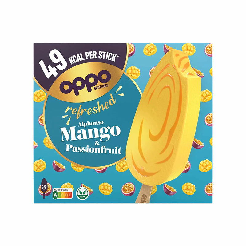 Oppo Refreshed Alphonso Mango & Passionfruit, 3 x 62g
