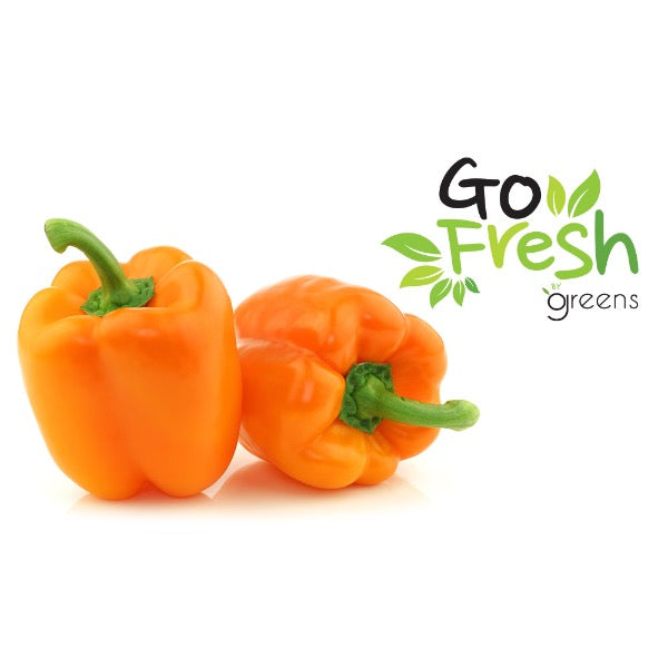 Fresh Orange Peppers, 400g X 2