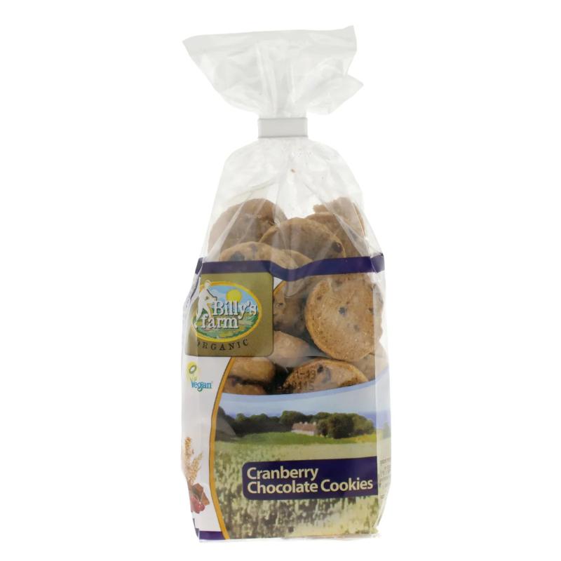 Billy's Farm Chocolate Chips & Cranberry Cookies, 175g
