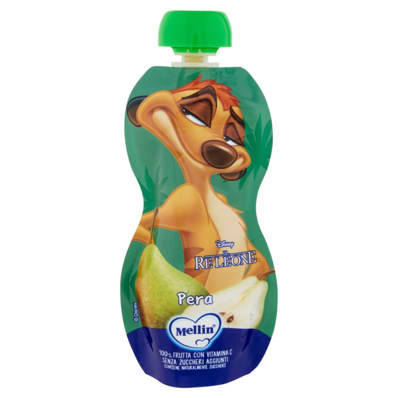Mellin Pouch Disney Rey Leone Pear, 110g