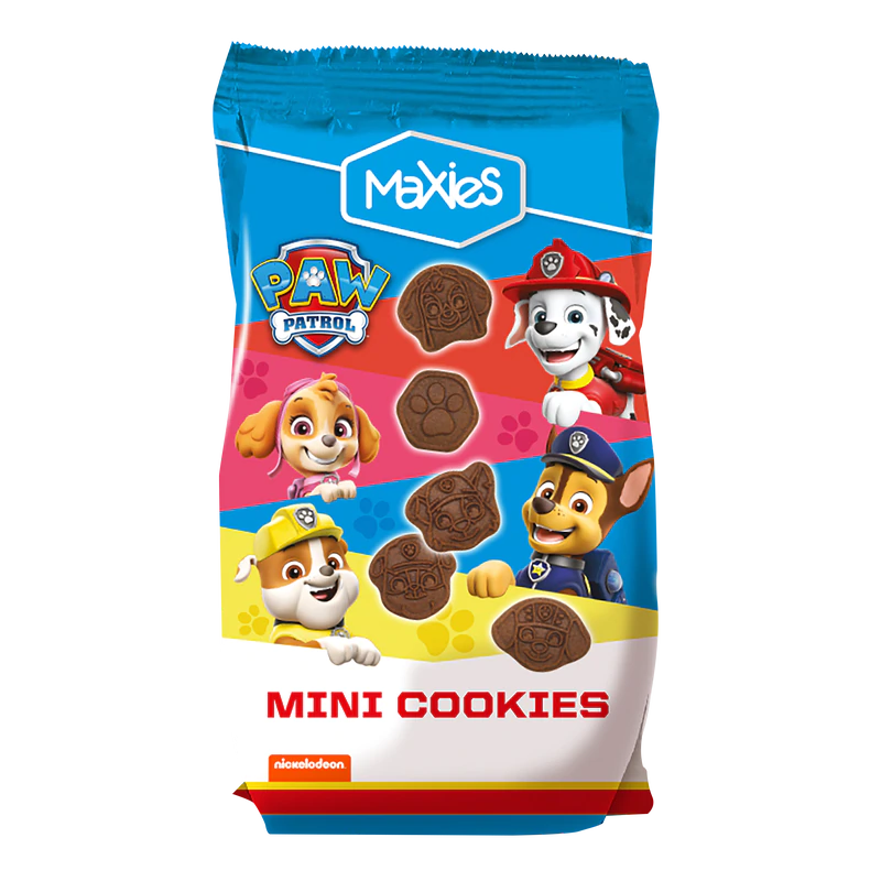 Maxies Paw Patrol Mini Cookies Cocoa, 100g