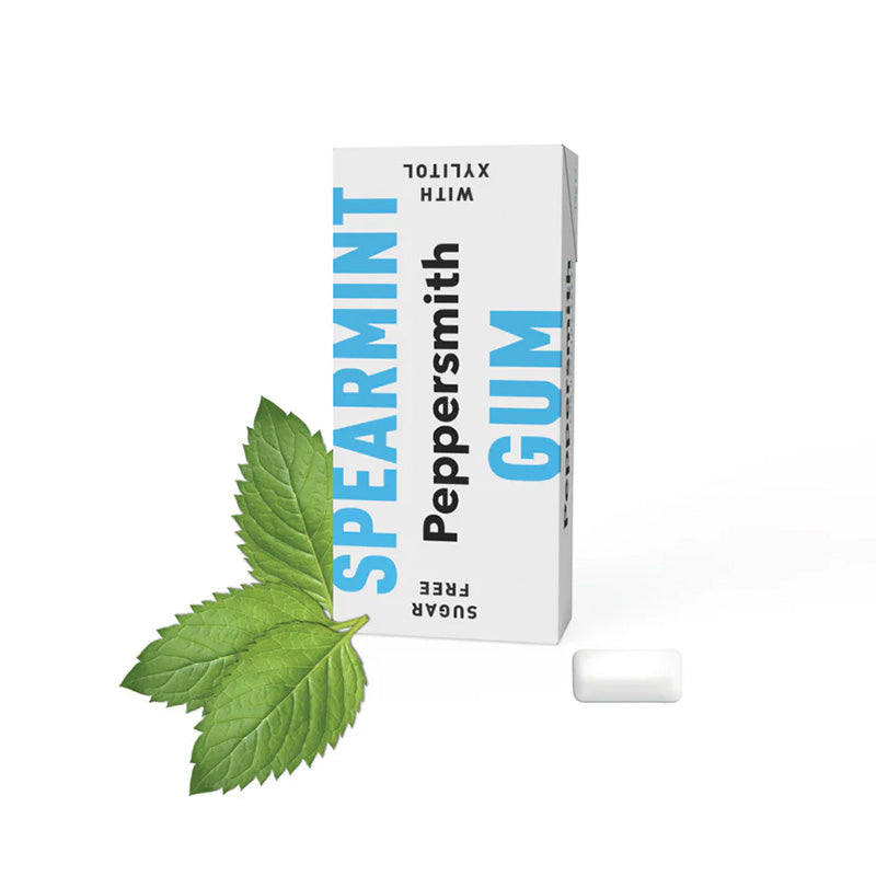 Peppersmith Spearmint Sugar Free Gum, 15g