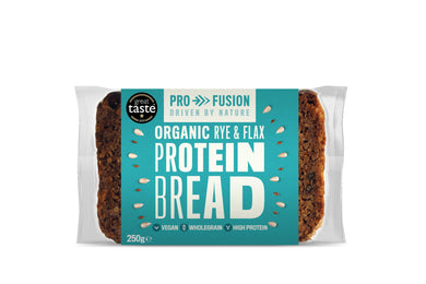 ProFusion Organic Rye & Flax Protein Bread 250g Meats & Eats