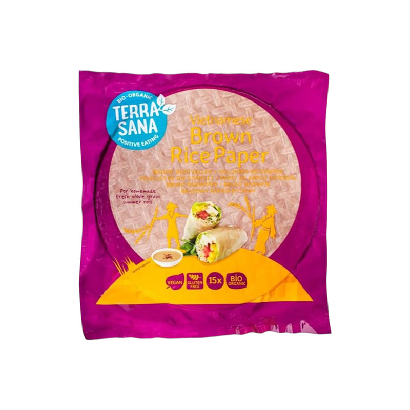 TerraSana Organic Vietnamese Brown Rice Sheets, 150g
