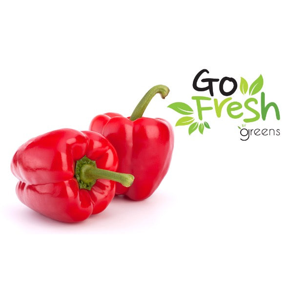 Fresh Red Peppers, 400g X 2