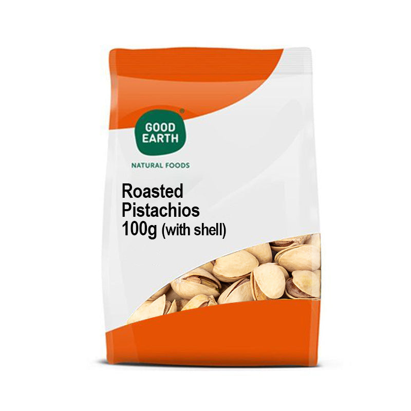 Good Earth Roasted Pistachios (With Shell), 100g