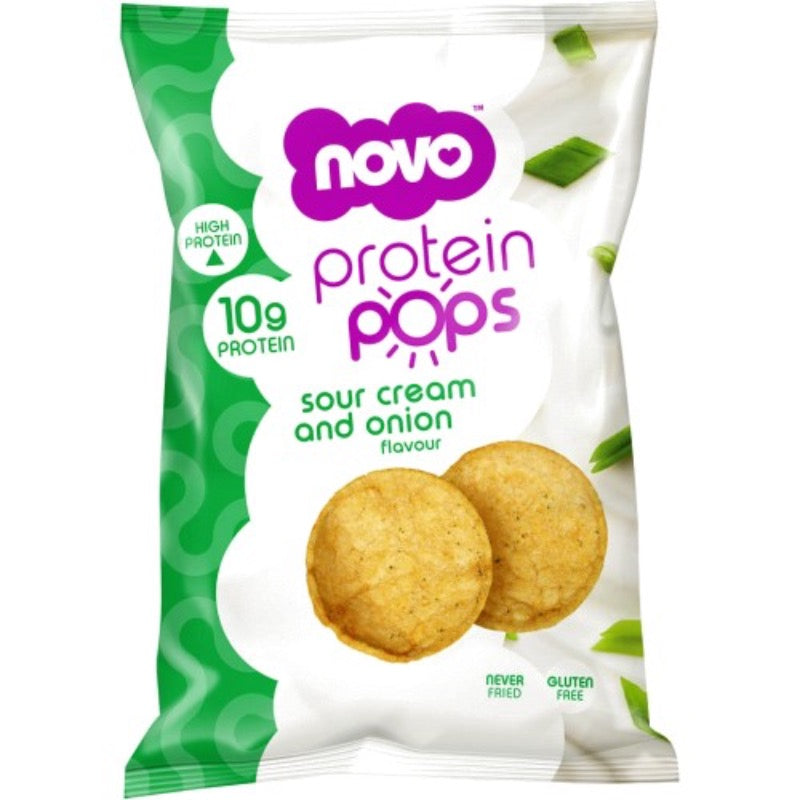 Novo Protein Pops Sour Cream & Onion, 45g