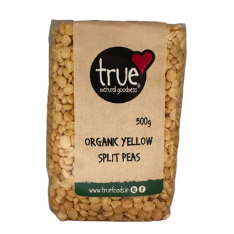 True Organic Yellow Split Peas, 500g