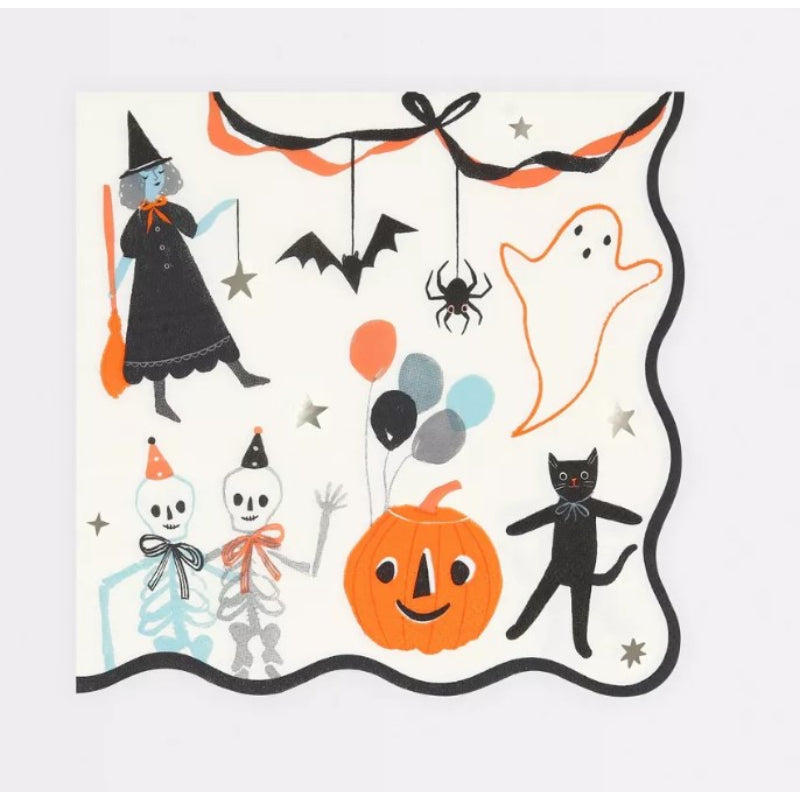 Meri Meri Halloween Large Napkins x16