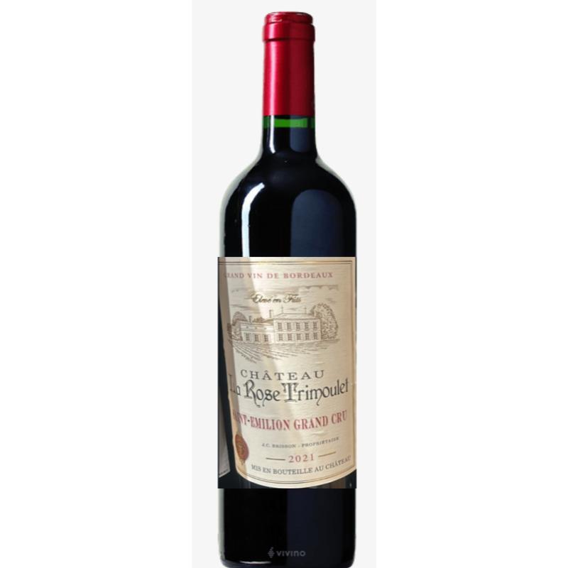 Château La Rose Trimoulet Saint Emilion Grand Cru 2021, 750ml