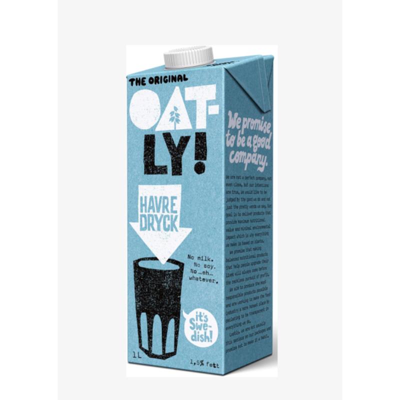 Oatly Oat Enriched Drink, 1Lt