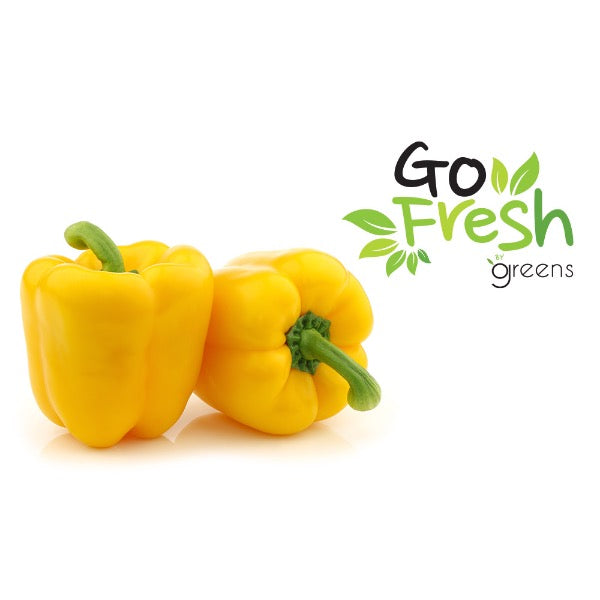 Fresh Yellow Peppers, 400g X 2