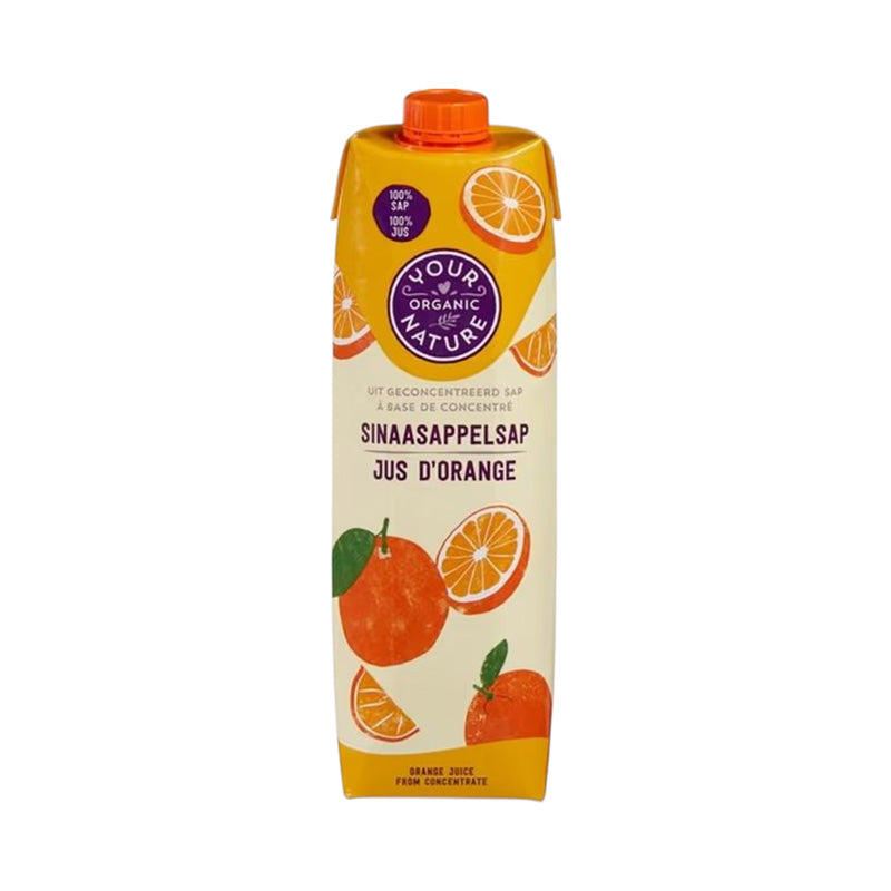 Your Organic Nature Orange Juice, 1lt