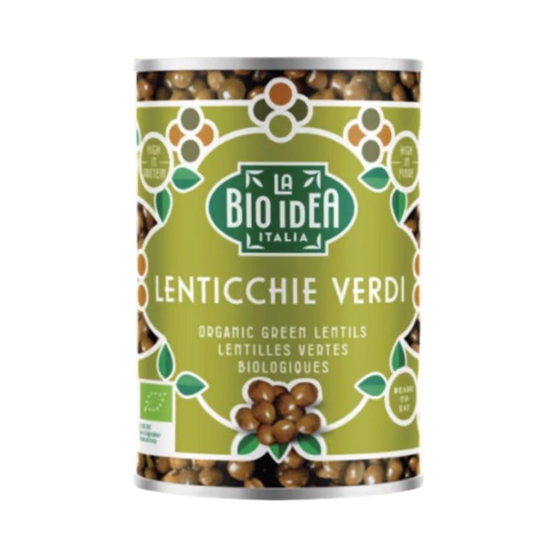 La Bio Idea Green Lentils, 400g